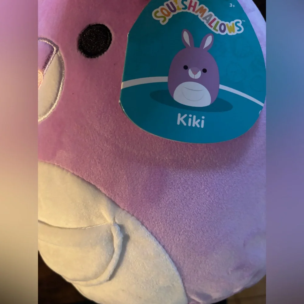 Squishmallows Pink and White Penguin Plush